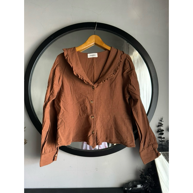 Blazer/ outer terracota chocolate Rubylicious