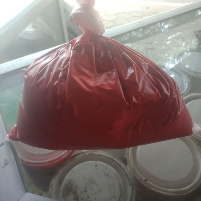 

tinta plastisol merah plastik