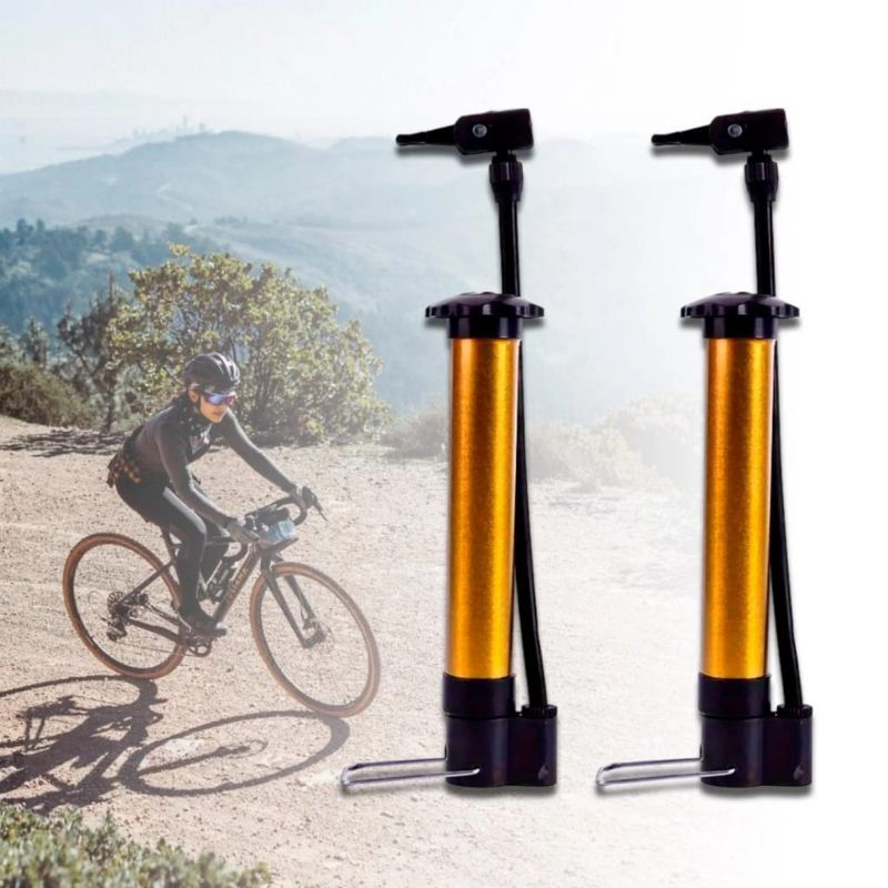 POMPA MINI BAN SEPEDA MOTOR PORTABLE MANUAL SEBAGUNA