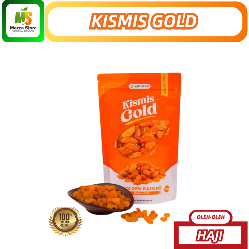 

Kismis Gold - Khas Arab Saudi Untuk Oleh Oleh Haji Umroh Super Premium Quality