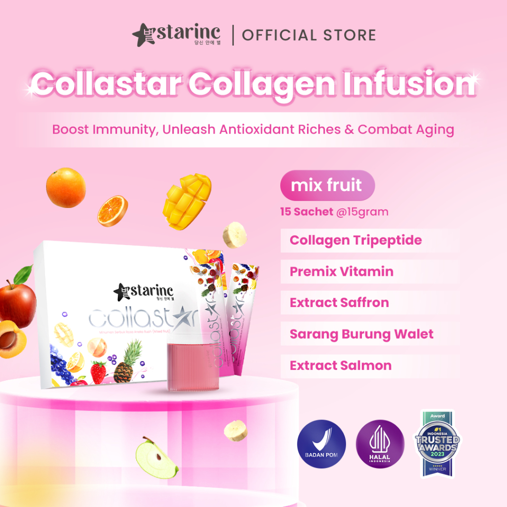 Starinc Collast Minuman Serbuk Rasa Aneka Buah (Mixed Fruit)