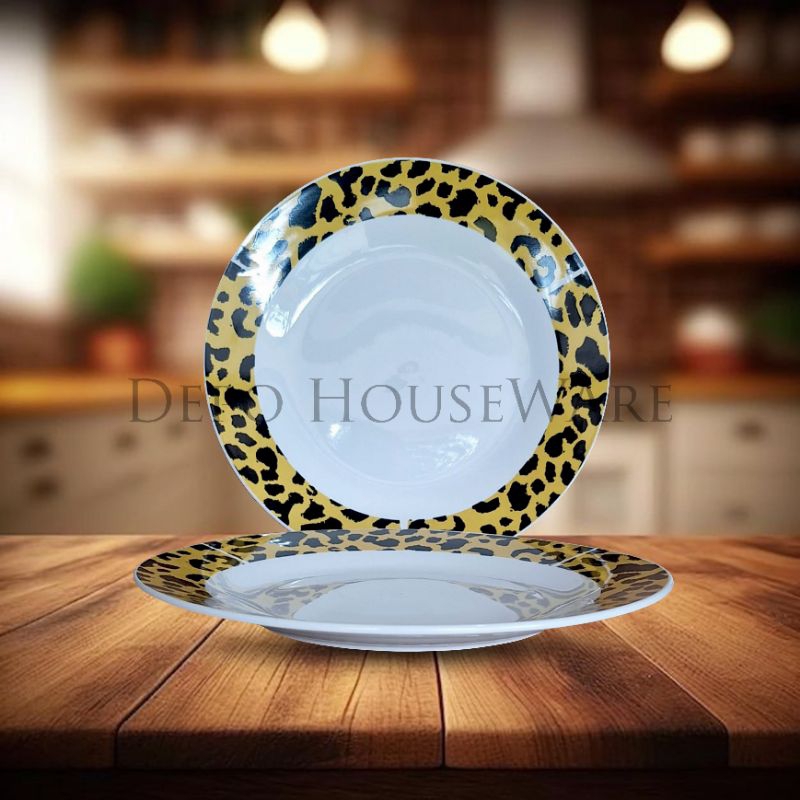 Piring Cantik Elegan untuk Rumah & usaha / Piring Makan Omega Keramik 10.5inch ceper keramik dinner 