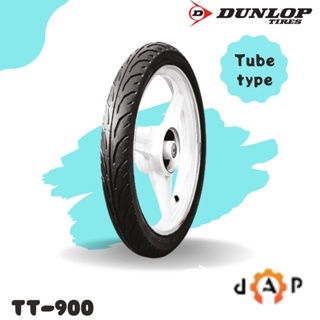 PAKET BAN DUNLOP TT900 275 & 300 Ring 18 Non Tubeless - Ban Motor RX KING HONDA TIGER SUZUKI THUNDER