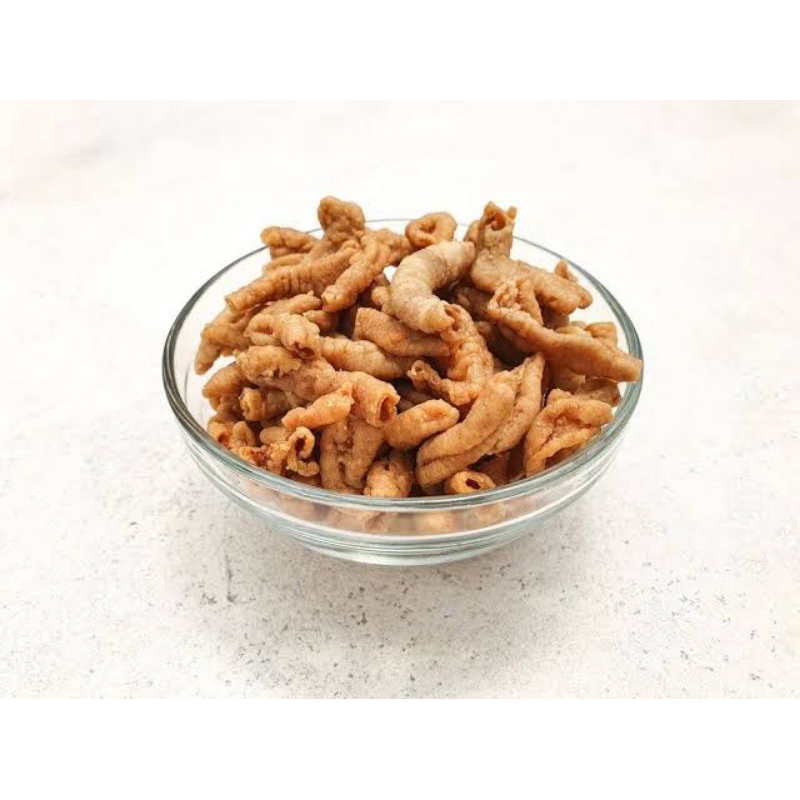 

usus goreng crispy kiloan plastik repack snack ringan krispy