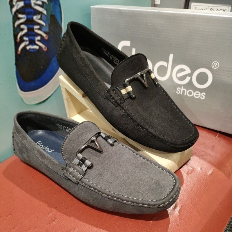 Fladeo sepatu moccasin pria MSM 215