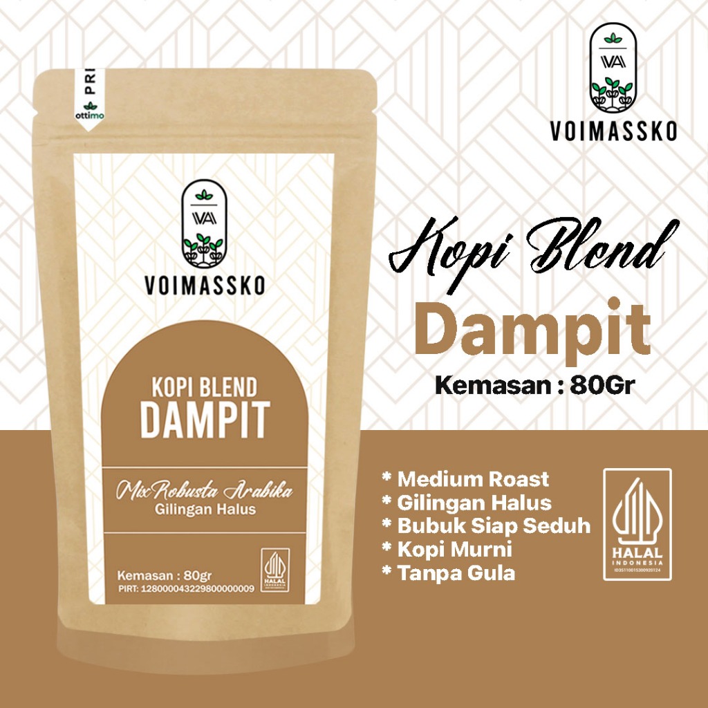 

KOPI BUBUK SPESIAL BLEND ROBUSTA DAN ARABICA KEMASAN 80GR