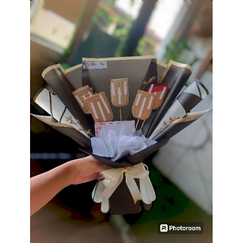 

buket kosong 5slot. free kartu ucapan