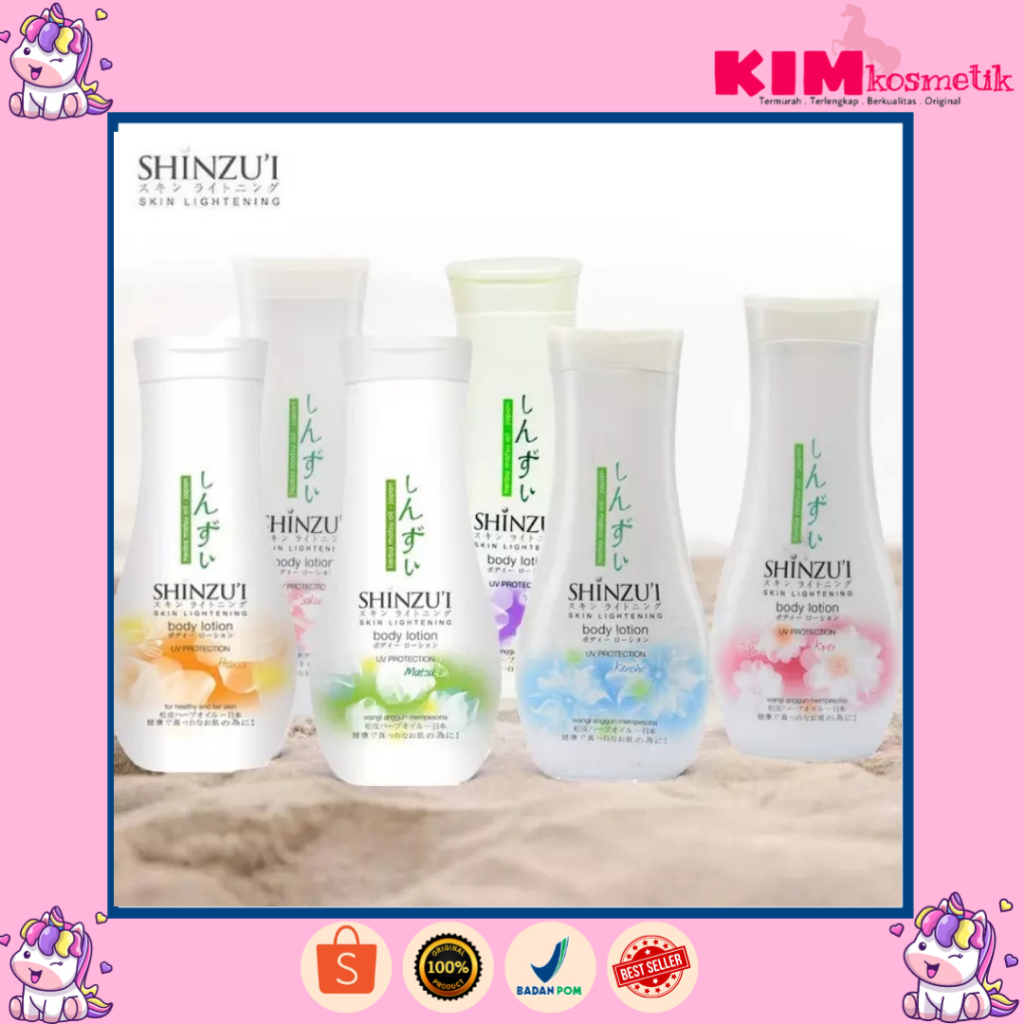Shinzui body lotion 210ml /body lotion shinzui