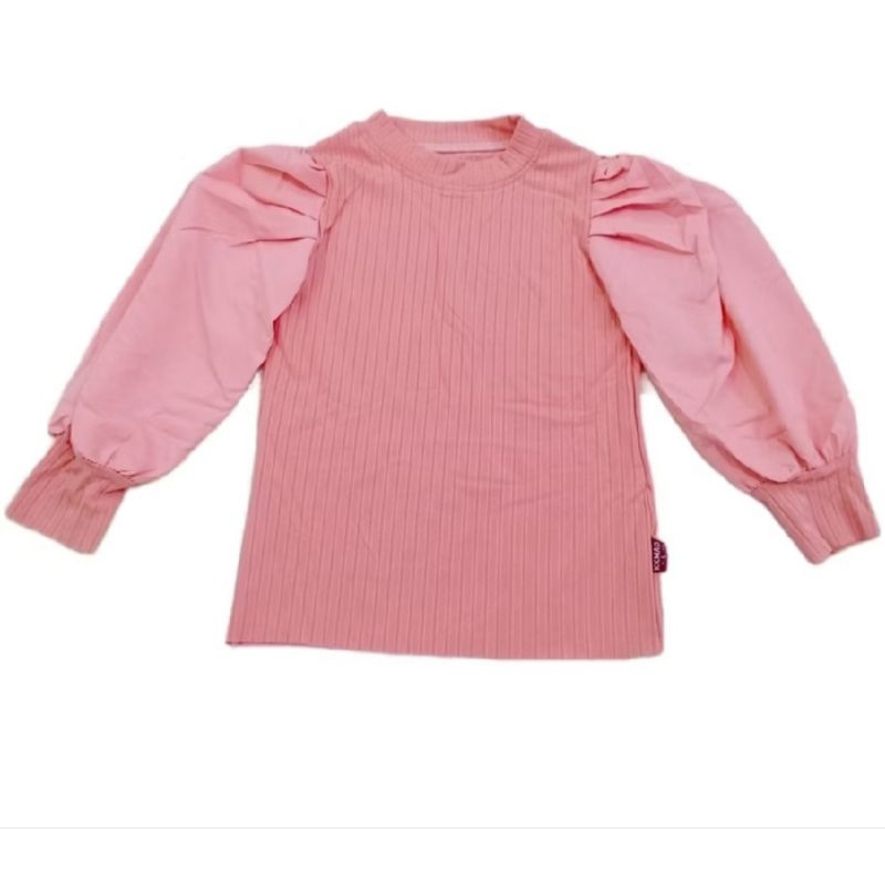 Kaos Anak Perempuan Lengan Balon