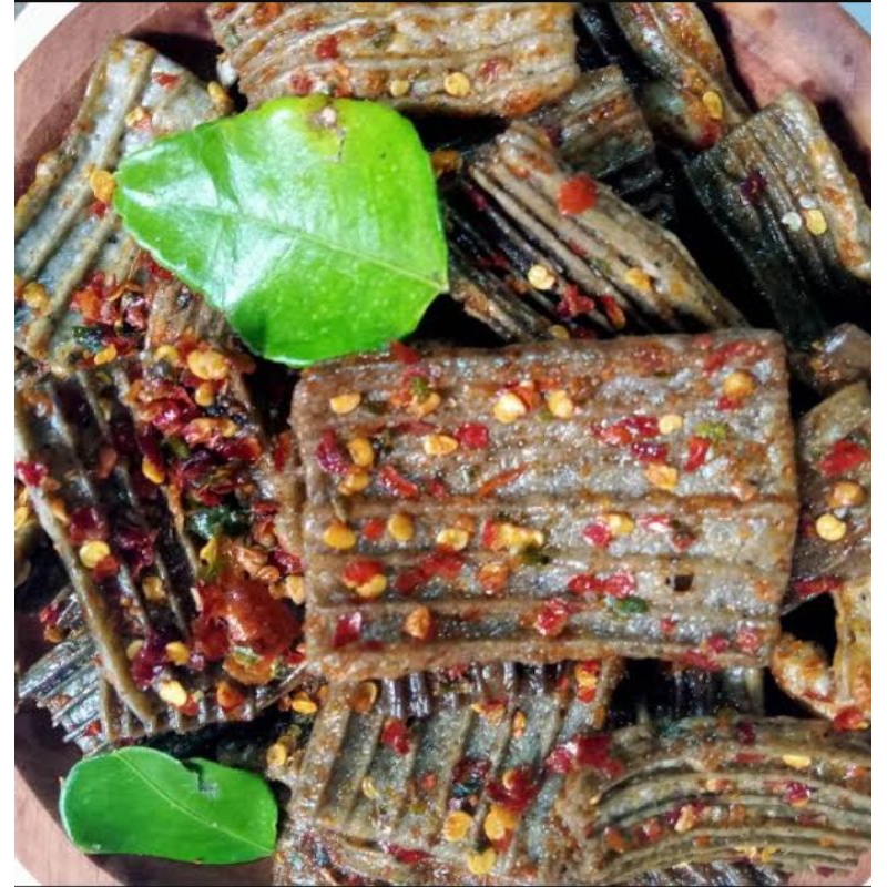 

Keripik asbes/jengkol/pedas/original