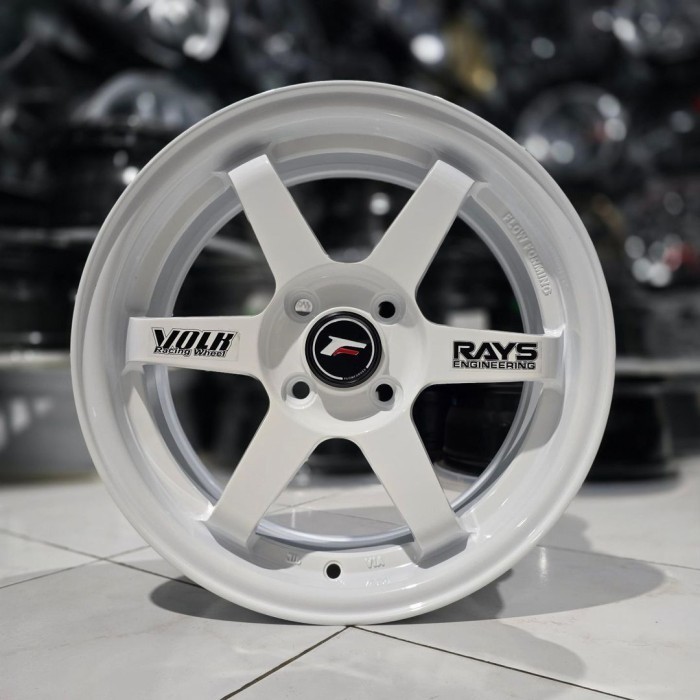 velg racing 15 TE37 LEBAR 6,5 R15 brio jazz city freed agya ayla sigra
