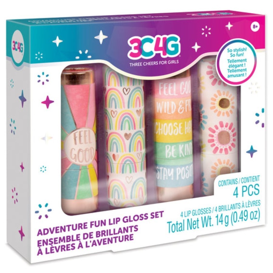 Mainan Lip Gloss Anak Make It Real Adventure Fun Lip Gloss Set