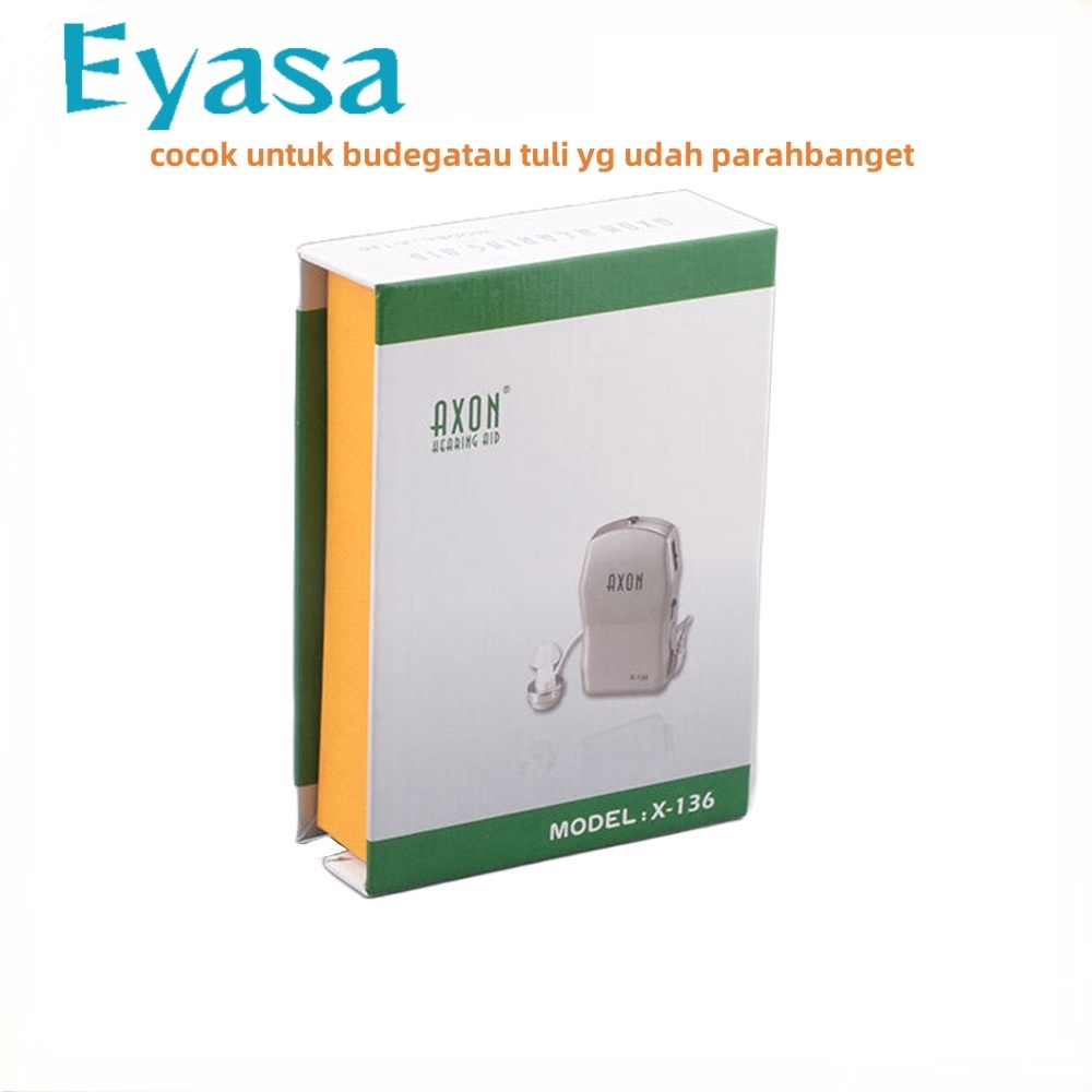 Axon X-136 Hearing aid / alat bantu dengar axon x 136 tipe poket original Bion MDY