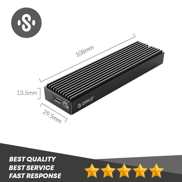 ORICO M.2 NVMe SSD Enclosure - M2PV-C3
