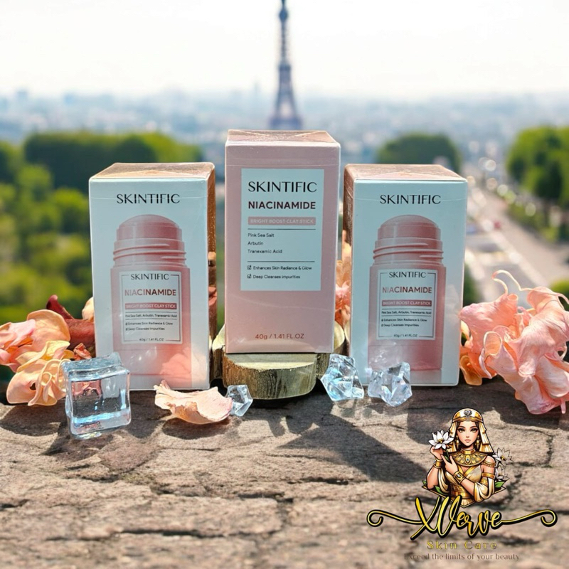 Skintific Niacinamide Clay stik || skintific masker wajah