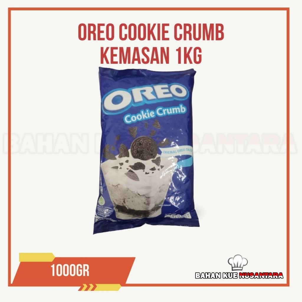 

OREO COOKIE CRUMB KEMASAN 1KG