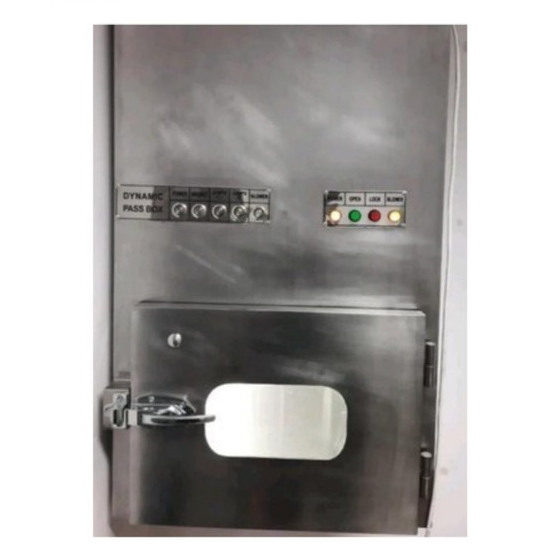 Dynamic Pass Box Laboratorium PCR Pass Box Interlock UV Hepa Filter