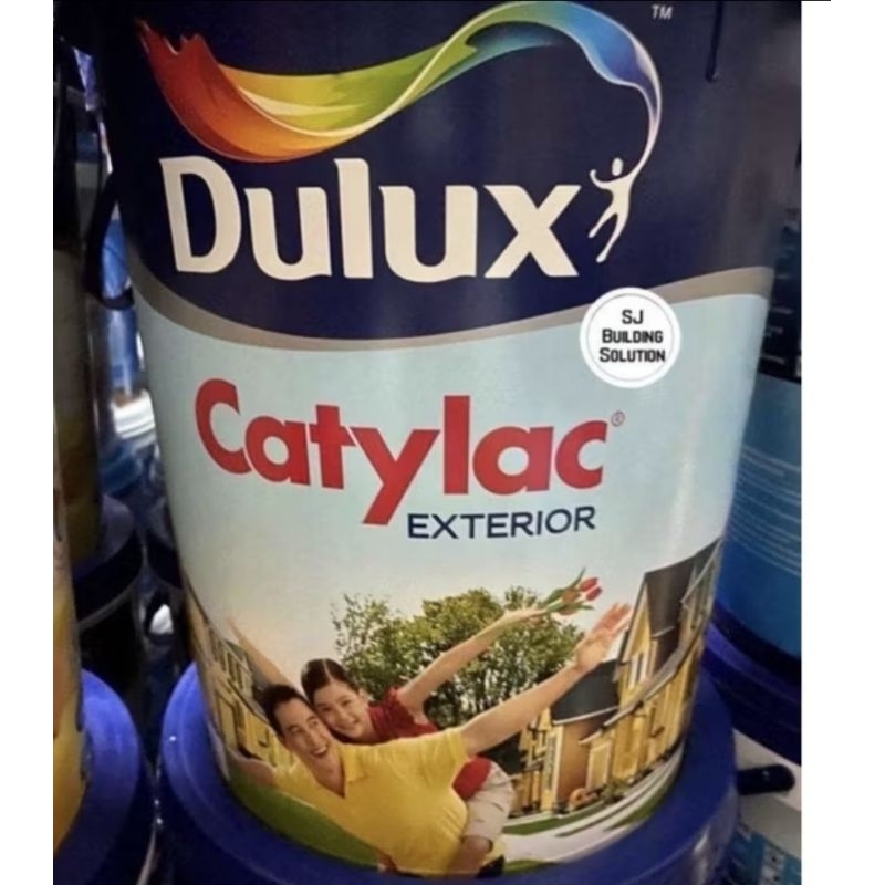 CATYLAC EXTERIOR 5KG 5 KG CHRYSAN WHITE 4544 PUTIH CAT DINDING LUAR