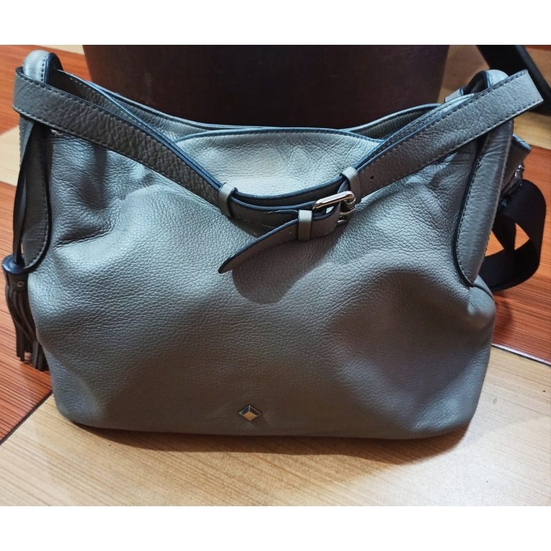 Tas Preloved ALPHARD Hobo Abu2 Ori