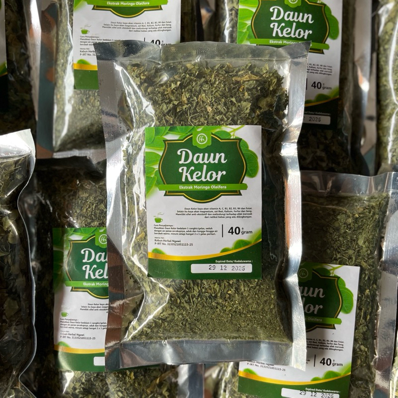 

Teh daun kelor curah 40 gr