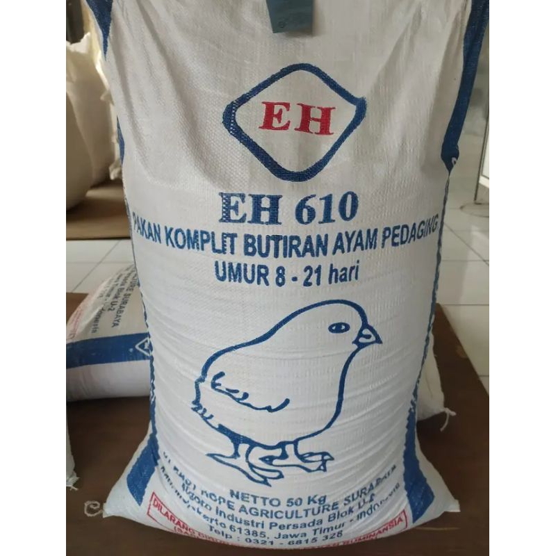 Eh 610 Pakan Ayam Pedaging Butiran Komplit 15 Kg