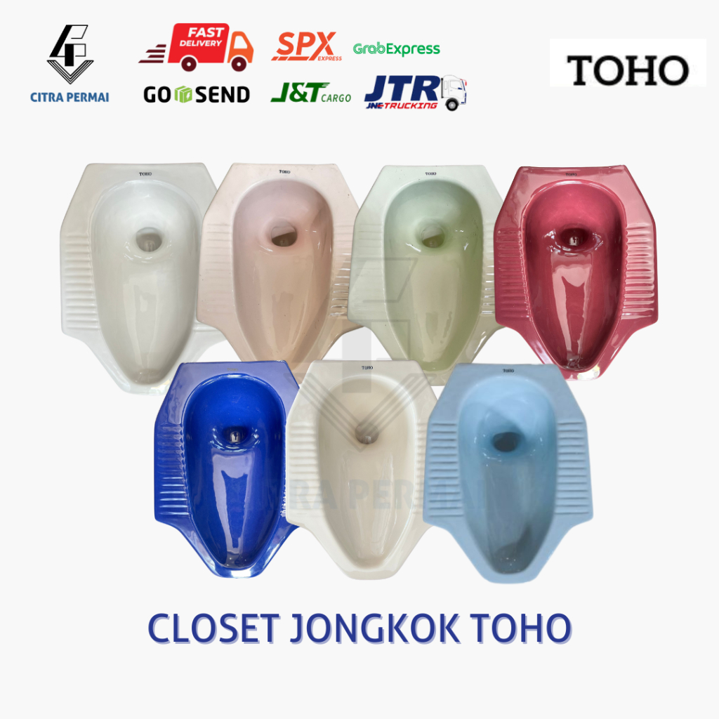 KLOSET JONGKOK TOHO (PUTIH, PINK, HIJAU, MAROON, BIRU TUA, CREAM, BIRU MUDA) /  KLOSET JONGKOK EKONO