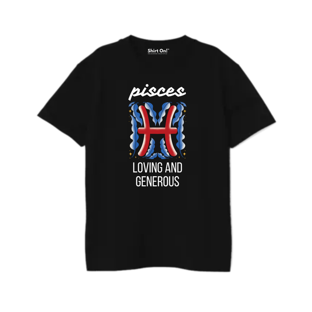 Kaos Baju Zodiak Pisces 5