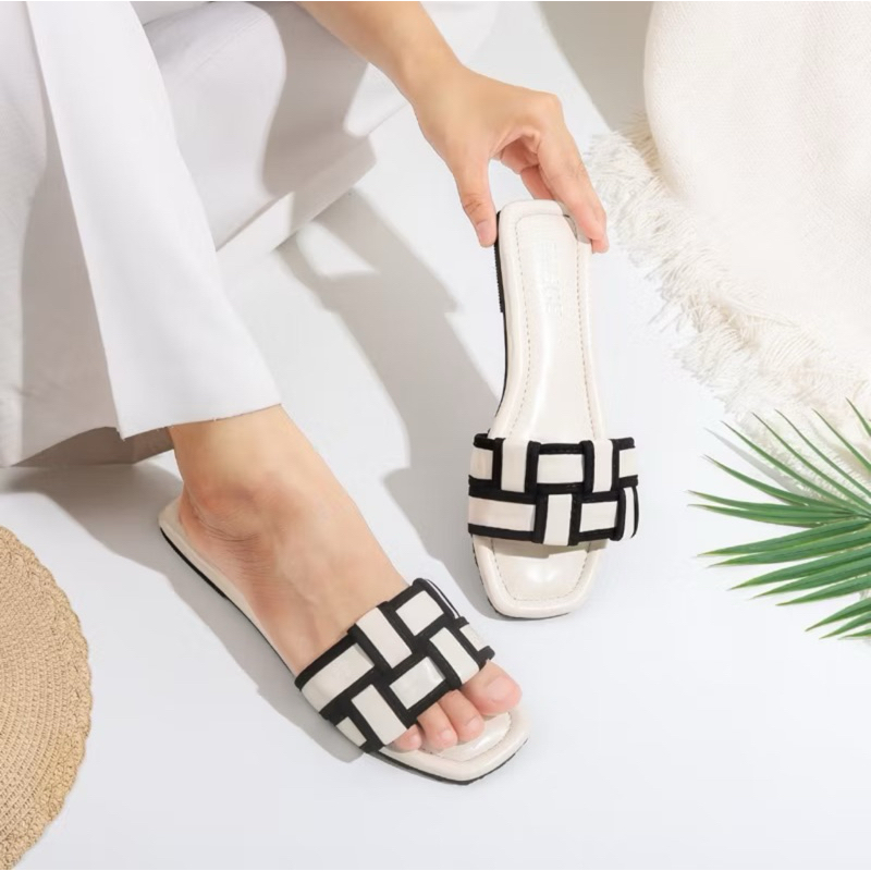 Sandal Wanita Model Anyaman | Sandal Wanita kekinian
