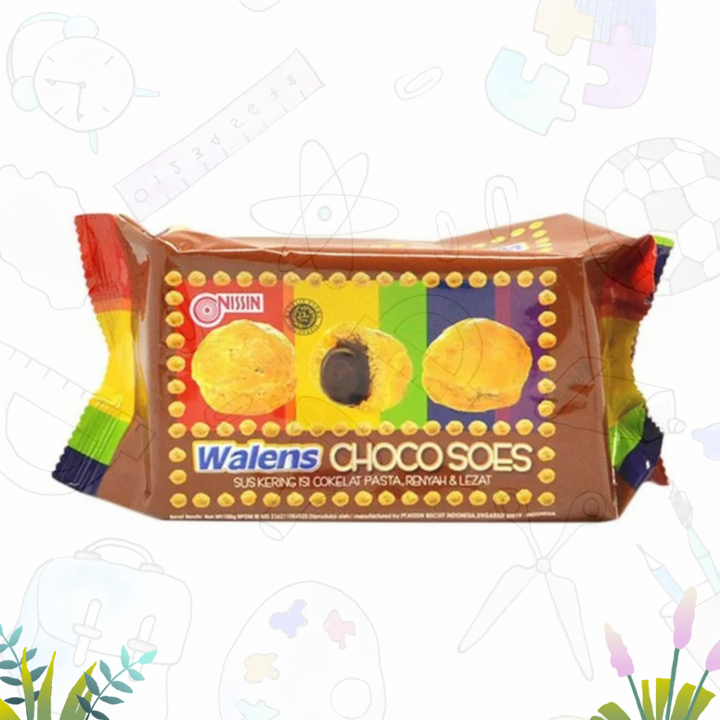 

NISSIN WALENS CHOCO SOES 100gr (PCS)