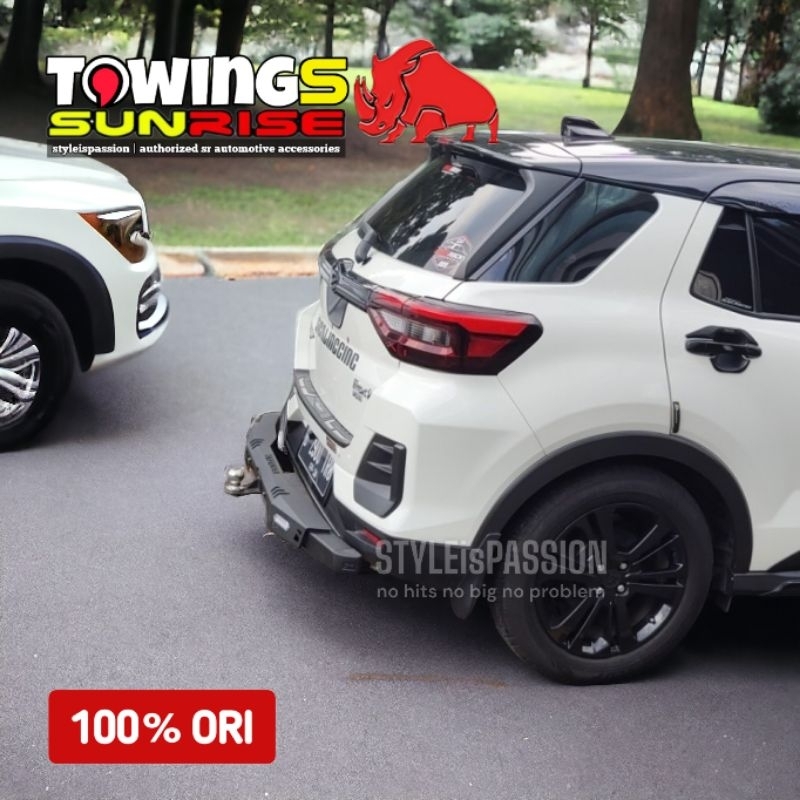 Bumper towing defender mobil daihatsu rocky toyota raize