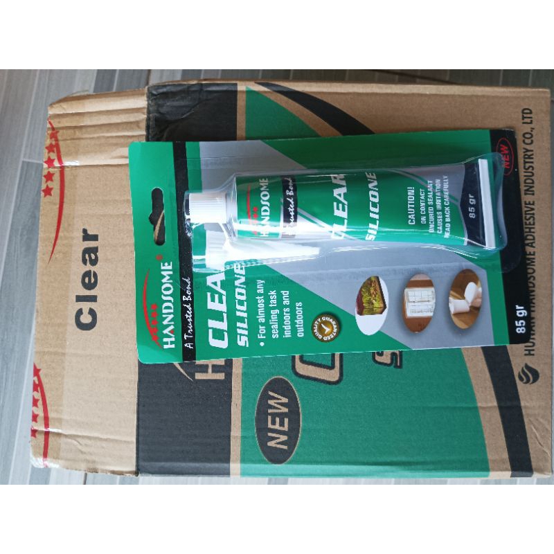 

Lem Kaca Tube Clear Bening 85Gram
