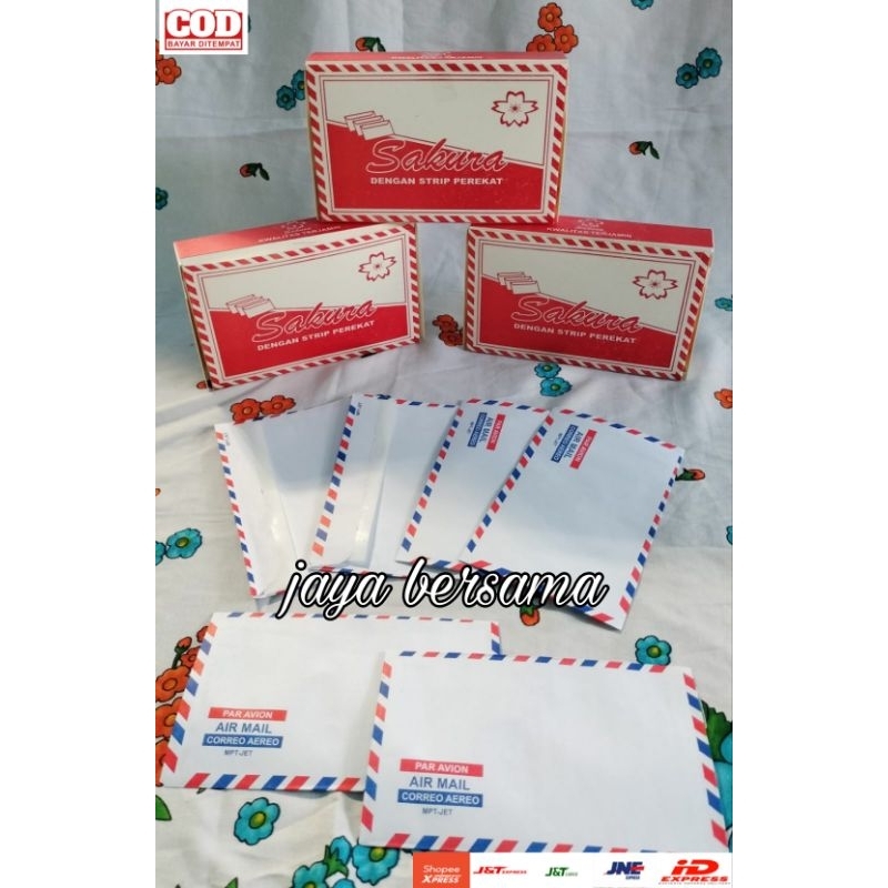 

PROMOMURAH!!!!AMPLOP AIRMAIL 9,5×15 (ISI 25 PCS)