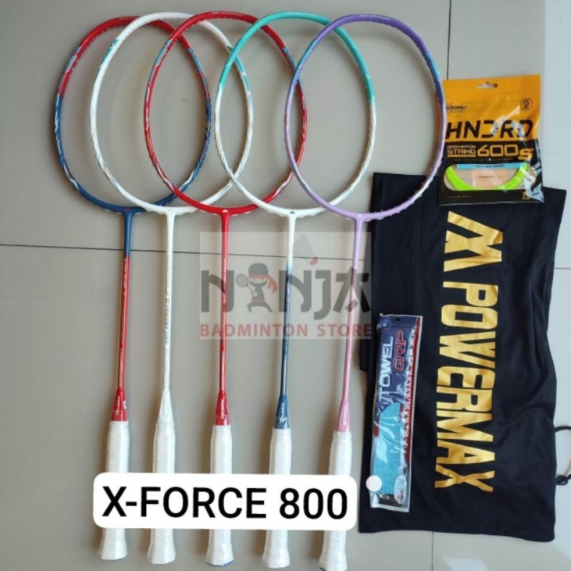RAKET BADMINTON POWERMAX X-FORCE 800 ORIGINAL