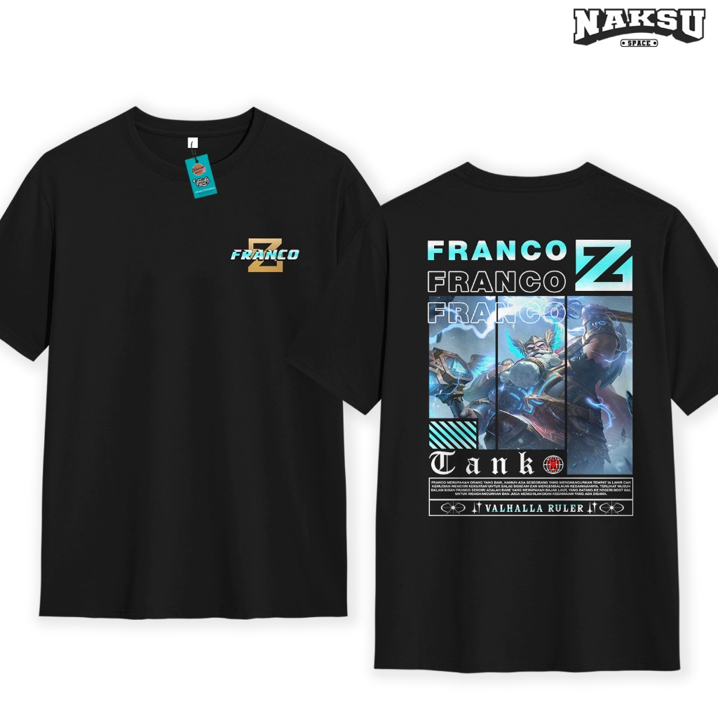 KAOS SKIN EPIC FRANCO TANK SKIN VALHALLA RULER ROAMER BAJU MOBILE LEGENDS DISTRO