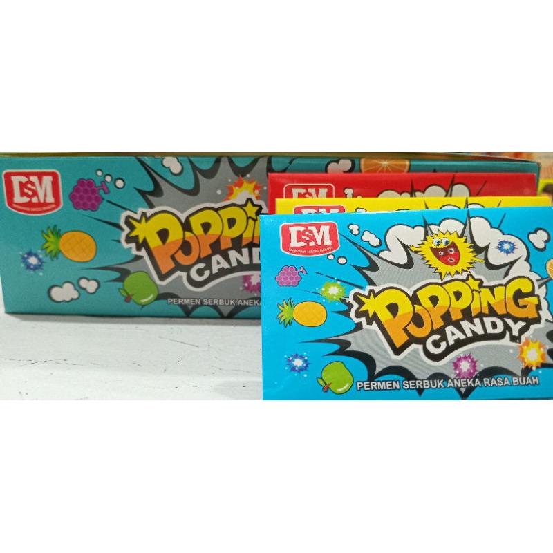 

perman popping candy 1 box isi 30 pcs