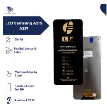 LCD TOUCHSCREEN SAMSUNG A21S/A217 BLACK ORI
