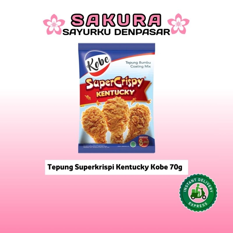 

Tepung Bumbu Super Crispy Kentucky Kobe 70g - SAKURA