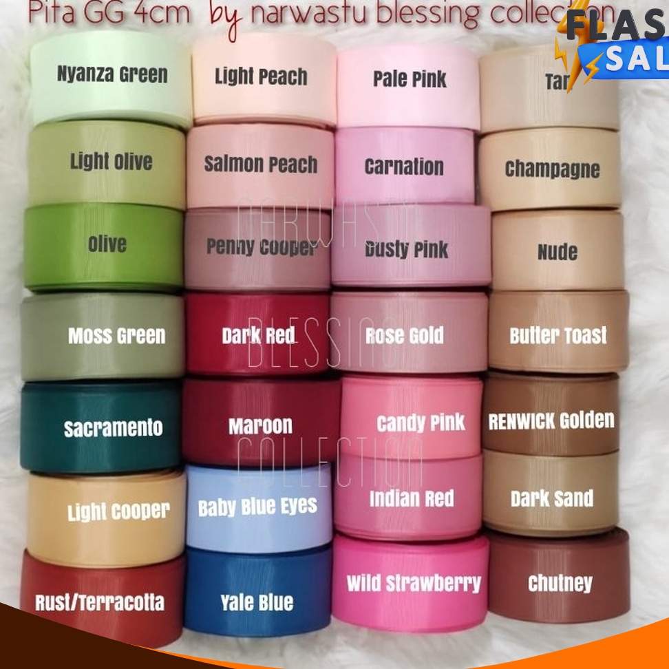 

TUNGGU APALAGI Pita grosgrain 4cm part 2