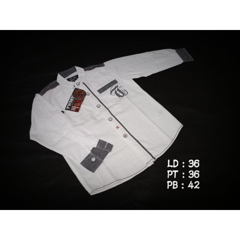 kemeja twist kids