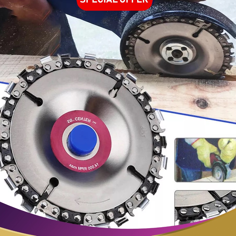 

HEMAT BESARBESARAN Mata Gerinda Chainsaw Ukir Kayu 4 inch Wood Carving Disc ASIA BAUT