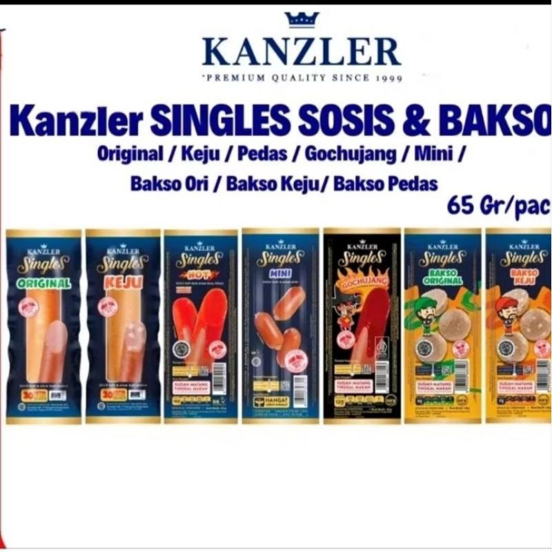 

1 DUS KANZLER SINGLES HOT/ORIGINAL/KEJU/MINI/BAKSO/GOCHUJANG BOX (ISI 12 PCS)