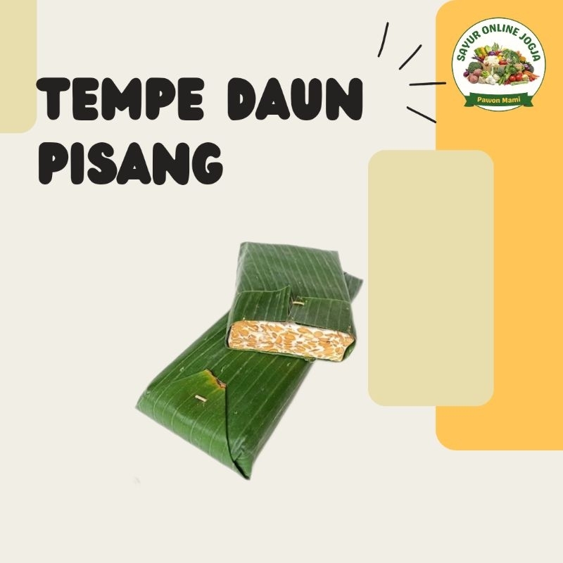 

Tempe daun pisang - PAWON MAMI SAYUR ONLINE JOGJA