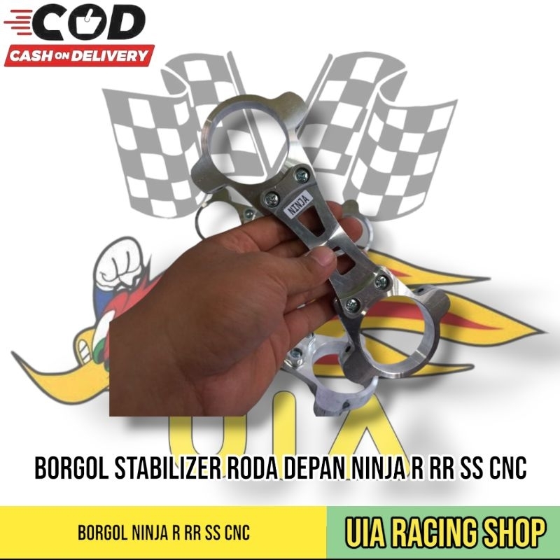 stabilizer borgol shock depan ninja r rr borgol shock roda depan ninja