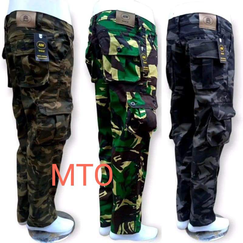 Cargo panjang Cargo TNI panjang Cargo loreng Cargo rekomendasi Celana cargo army