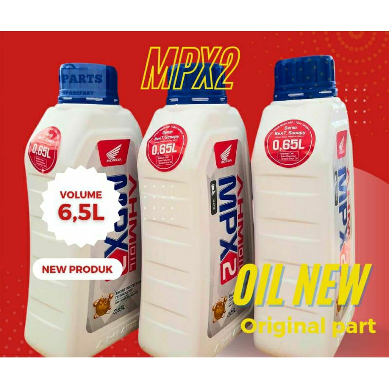 oli mpx2 0.65l di jamin original kemasan terbaru harga grosir