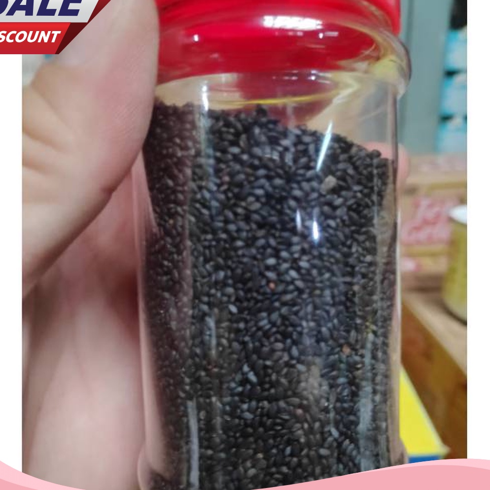 

DISKON LUAR BIASA Biji Selasih 1g