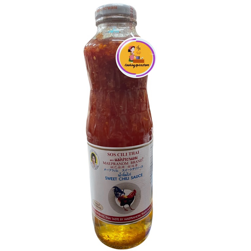 SAUS SOS CABE THAI MAEPRANOM BRAND SWEET CHILI SAUCE THAILAND / Maepranom Sweet Chili Sauce 980 gr T