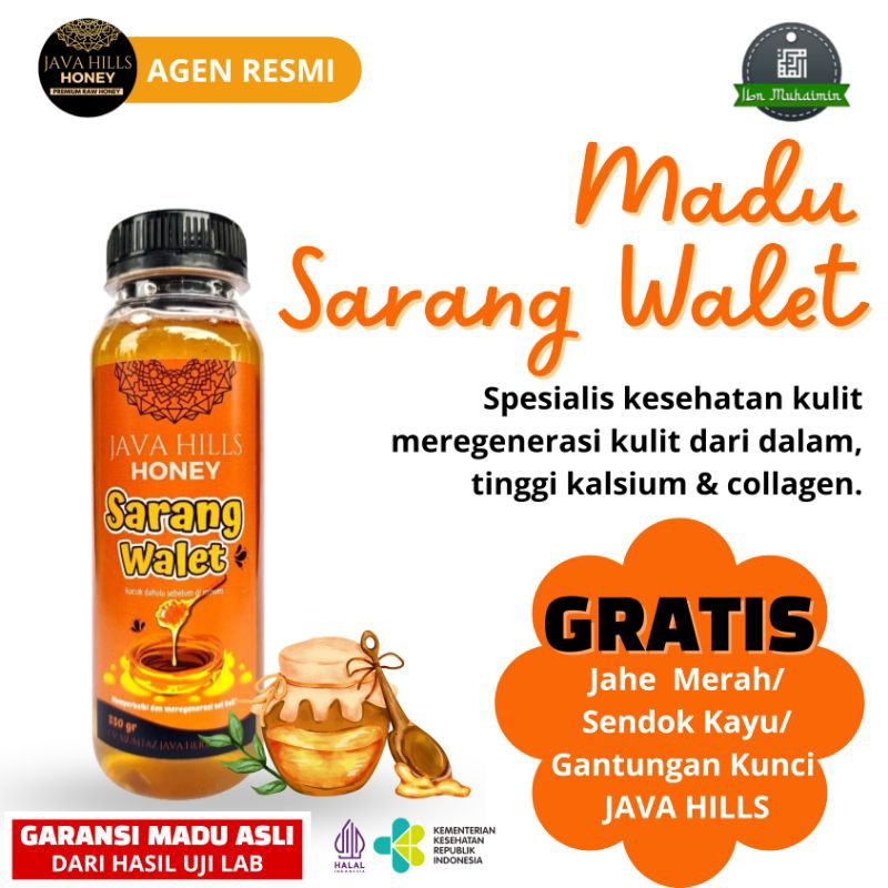 

java hills honey madu sarang wallet untuk collagen kesehatan kulit - javahills honey madu wallet collagen growth factor 320gr