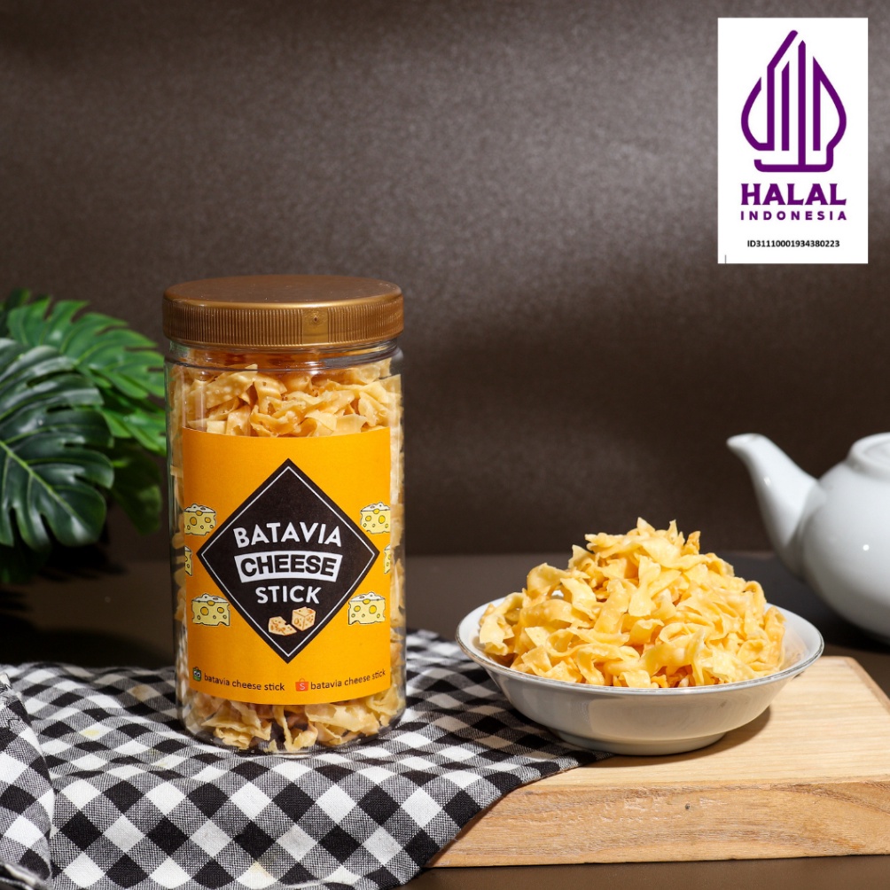 

MURAHV BATAVIA CHEESE STICK Kue Kering Stik Keju Snacks Renyah dan Bergizi Murah