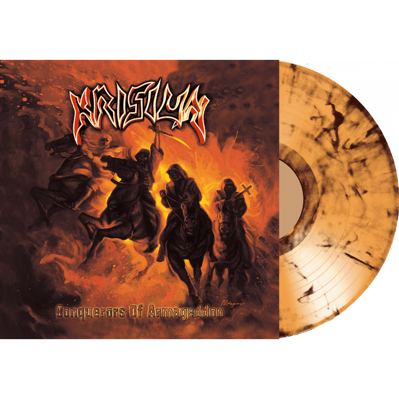 Vinyl Krisiun – Conquerors Of Armageddon Piringan Hitam Warna